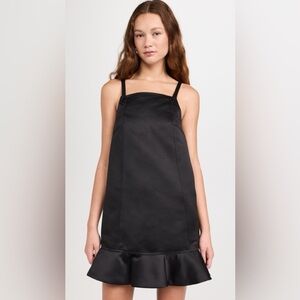 GANNI
Duchesse Satin Mini Dress